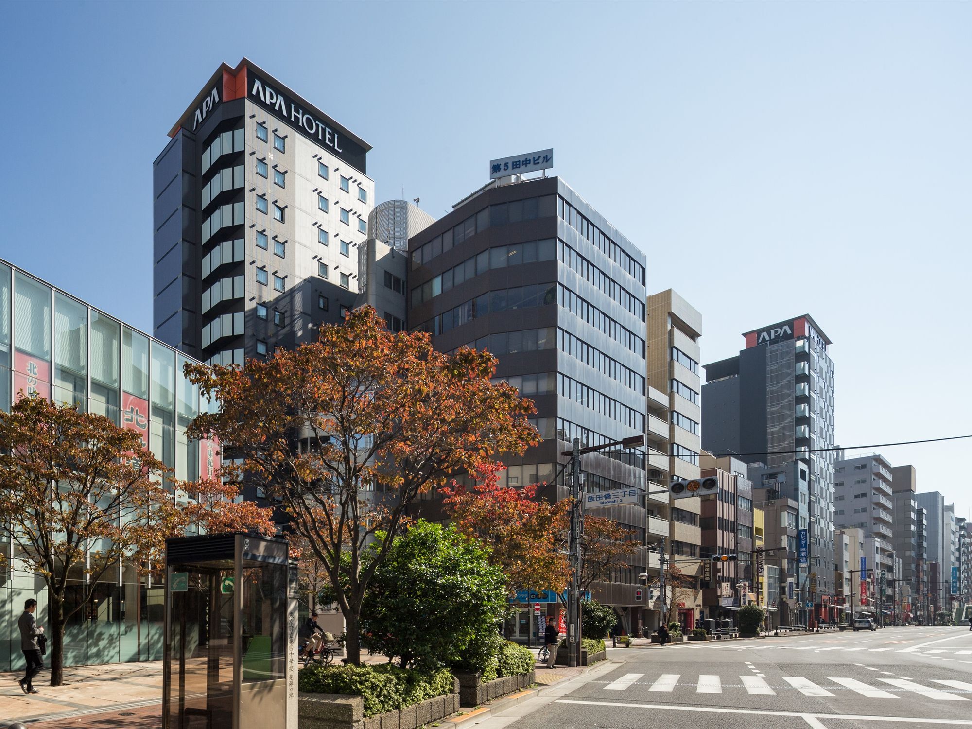 טוקיו Apa Hotel Iidabashi Ekiminami מראה חיצוני תמונה